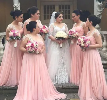 2019 Chiffon Long Bridesmaid Dresses Cheap Plus Size maid of honor dresses For Young Girls Lace Bridal Wedding Party Gowns
2019 Chiffon Long Bridesmaid Dresses Cheap Plus Size maid of honor dresses For Young Girls Lace Bridal Wedding Party Gowns