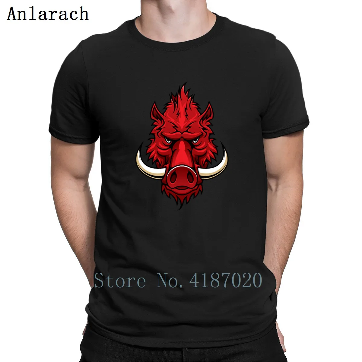 Wild Boar Red T-Shirt Spring Autumn Fit Tee Tops Cotton Simple T Shirt For Men Custom New Normal Basic Solid
Wild Boar Red T-Shirt Spring Autumn Fit Tee Tops Cotton Simple T Shirt For Men Custom New Normal Basic Solid