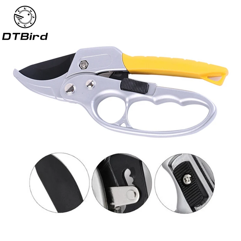 Gardening Pruning Shear Anti-slip Garden Scissors Grafting Tool Fruit Tree Plant Scissor Branch Pruner Trimmer Secateurs Tools
Gardening Pruning Shear Anti-slip Garden Scissors Grafting Tool Fruit Tree Plant Scissor Branch Pruner Trimmer Secateurs Tools