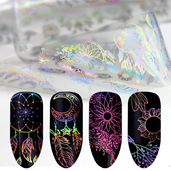 Blueness 10 Roll Nails Art Decorations Dream Catcher Design Laser Transfer Foil Stickers Manicure Decals For Nails Accessories
Blueness 10 Roll Nails Art Decorations Dream Catcher Design Laser Transfer Foil Stickers Manicure Decals For Nails Accessories