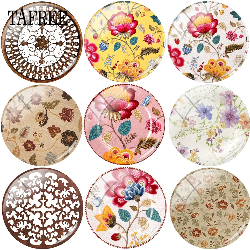TAFREE Autumn Design Vintage Flowered Picture Beads 12mm-20mm Glass Cabochon Dome Cameo Pendant Settings For DIY Rings Brooches
TAFREE Autumn Design Vintage Flowered Picture Beads 12mm-20mm Glass Cabochon Dome Cameo Pendant Settings For DIY Rings Brooches