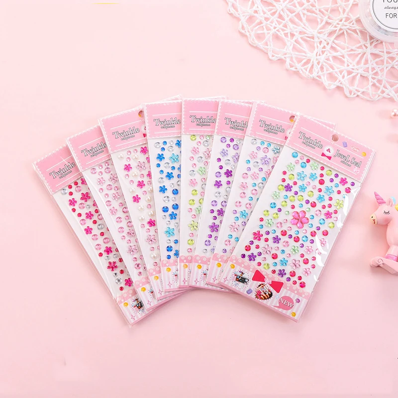 5 Sheets Flower Sticker Rhinestones Diamond For PC Car Phone Decorative DIY Scrapbooking Acrylic Kids Toy
5 Sheets Flower Sticker Rhinestones Diamond For PC Car Phone Decorative DIY Scrapbooking Acrylic Kids Toy