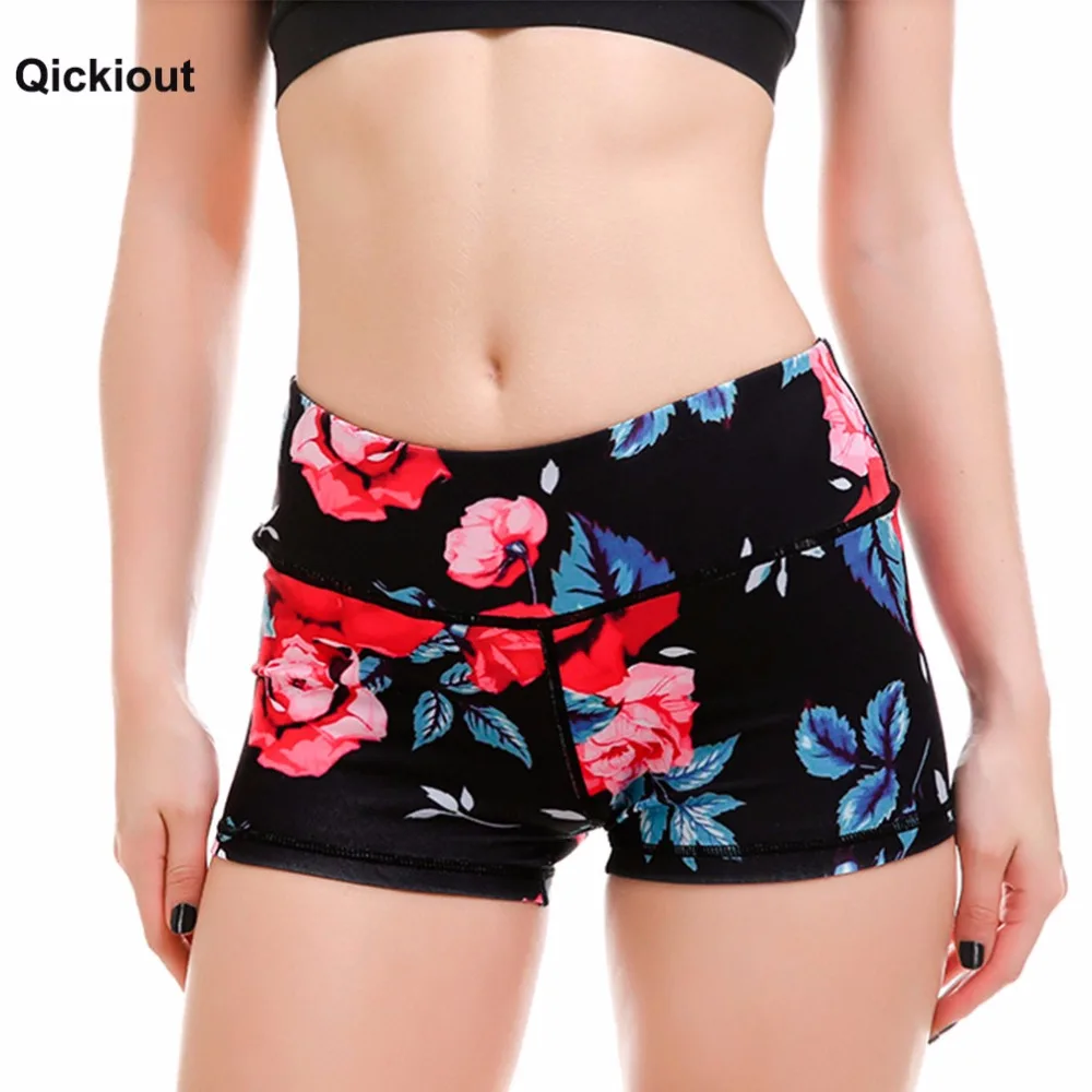 Qickitout Shorts New Red Rose Print digital Shorts High-waisted Shorts Casual Women Jeans Crochet Fitness Sexy stretching Shorts
Qickitout Shorts New Red Rose Print digital Shorts High-waisted Shorts Casual Women Jeans Crochet Fitness Sexy stretching Shorts