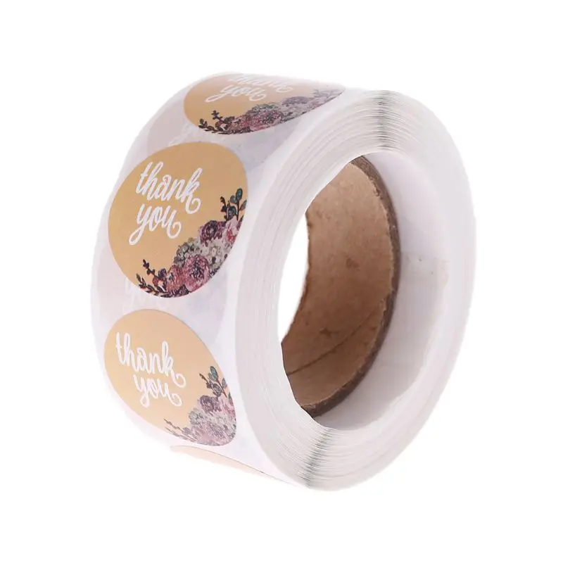 500Pcs 1" Inch TBrown Kraft Floral Thank You Stickers Wedding Decorations Party Birthday Gift Tags Lables
500Pcs 1" Inch TBrown Kraft Floral Thank You Stickers Wedding Decorations Party Birthday Gift Tags Lables
