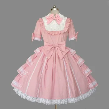(LLT044) Lolita Dresses Short Sleeveless Sweet Lolita Short Dress Ball Gown Fancy Prom Dress Halloween Party Masquerade Costume
(LLT044) Lolita Dresses Short Sleeveless Sweet Lolita Short Dress Ball Gown Fancy Prom Dress Halloween Party Masquerade Costume