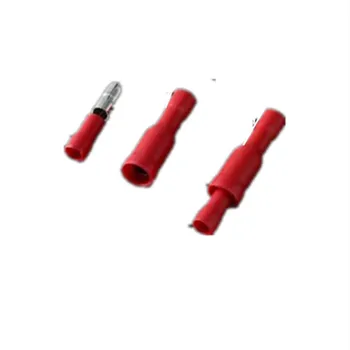 50set 100pcs Red Connectors FRD1.25-156 MPD1.25-156 bullet shaped female cold junction terminals Insulated Bullet Connectors
50set 100pcs Red Connectors FRD1.25-156 MPD1.25-156 bullet shaped female cold junction terminals Insulated Bullet Connectors