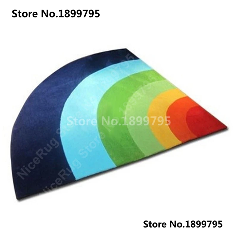 beautiful rainbow rug Sector 90 angle rainbow mat Colorful Carpet Non-Slip mats Living room rug mat Bedroom bathroom doormat
beautiful rainbow rug Sector 90 angle rainbow mat Colorful Carpet Non-Slip mats Living room rug mat Bedroom bathroom doormat