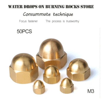 Free shipping 50pcs DIN1587 Acorn Nuts M3 Copper Bronze Brass Cap Nut Acorn Dome Head Hex Nuts M3
Free shipping 50pcs DIN1587 Acorn Nuts M3 Copper Bronze Brass Cap Nut Acorn Dome Head Hex Nuts M3