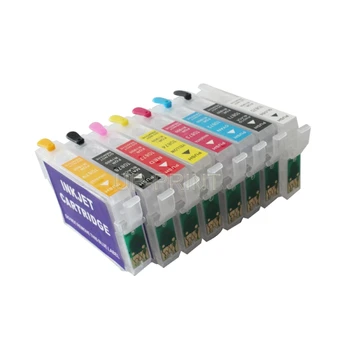 UP 1set R1900 T0870 t087 Refillable Ink Cartridge compatible for Epson Stylus Photo R1900 1900 T0870 - T0879
UP 1set R1900 T0870 t087 Refillable Ink Cartridge compatible for Epson Stylus Photo R1900 1900 T0870 - T0879