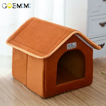 Pet House Foldable Bed With Mat Soft Winter Dog Puppy Sofa Cushion House Kennel Nest Bed For Small Medium Dogs House For Cats
Pet House Foldable Bed With Mat Soft Winter Dog Puppy Sofa Cushion House Kennel Nest Bed For Small Medium Dogs House For Cats