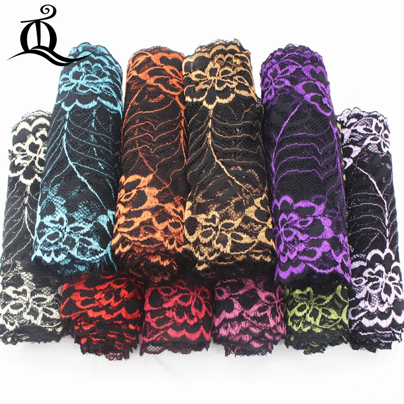 5yards Garment accessories exquisite colorful pattern lace fabric lace with elastic lace elastic wide 18cm Elastic lace,ribbon
5yards Garment accessories exquisite colorful pattern lace fabric lace with elastic lace elastic wide 18cm Elastic lace,ribbon
