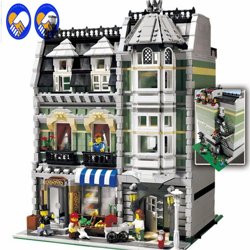 A Toy A Dream Lepin 15008 2462Pcs City Street Creator Green Grocer Model Building Kits Blocks Bricks Compatible 10185
A Toy A Dream Lepin 15008 2462Pcs City Street Creator Green Grocer Model Building Kits Blocks Bricks Compatible 10185