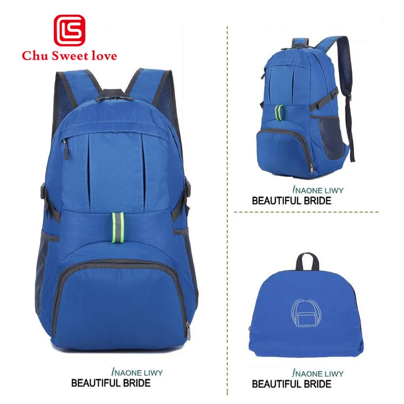 The latest ultra-light folding backpack Oxford cloth multi-purpose waterproof travel backpack a variety of colors
The latest ultra-light folding backpack Oxford cloth multi-purpose waterproof travel backpack a variety of colors