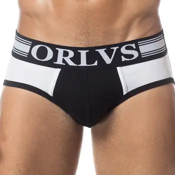 ORLVS Brand Men Underwear Briefs Slip Sexy Hollow Cotton Shorts Cueca Gay Sleepwear Male panties Sexy Breathable Crotch Cotton
ORLVS Brand Men Underwear Briefs Slip Sexy Hollow Cotton Shorts Cueca Gay Sleepwear Male panties Sexy Breathable Crotch Cotton