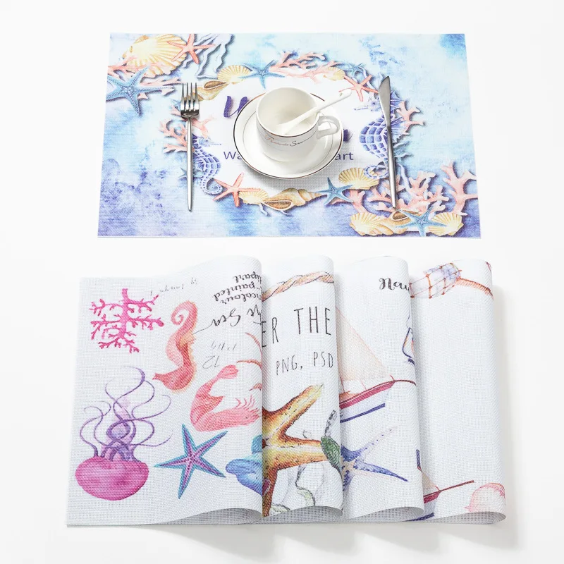 New Fashion Pvc Dinner Table Placemat Rectangle Plastic Placemats for Kitchen Table Home Decoration Accessories Coaster
New Fashion Pvc Dinner Table Placemat Rectangle Plastic Placemats for Kitchen Table Home Decoration Accessories Coaster