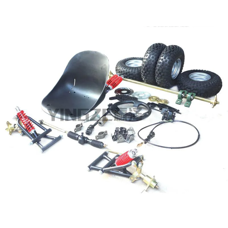 GO KART KARTING ATV UTV 1M Rear Axle Steering Gear Rack Pinion Swingarms Tie Rod Steering Wheel Brake Pump With 6" Wheels Seat
GO KART KARTING ATV UTV 1M Rear Axle Steering Gear Rack Pinion Swingarms Tie Rod Steering Wheel Brake Pump With 6" Wheels Seat