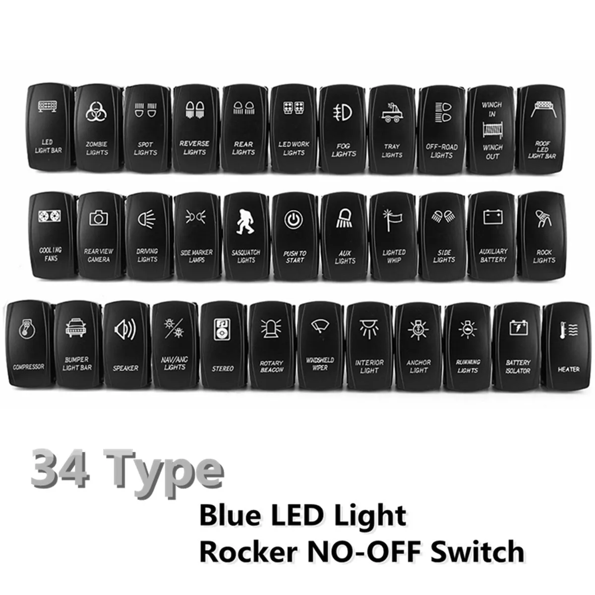 1x 2V/20A 24V/10A Car Boat Marine RV Laser Rocker Toggle Switch ON-OFF 5 PINs Dual Orange LED Light Rear Work Fog Driving Switch
1x 2V/20A 24V/10A Car Boat Marine RV Laser Rocker Toggle Switch ON-OFF 5 PINs Dual Orange LED Light Rear Work Fog Driving Switch