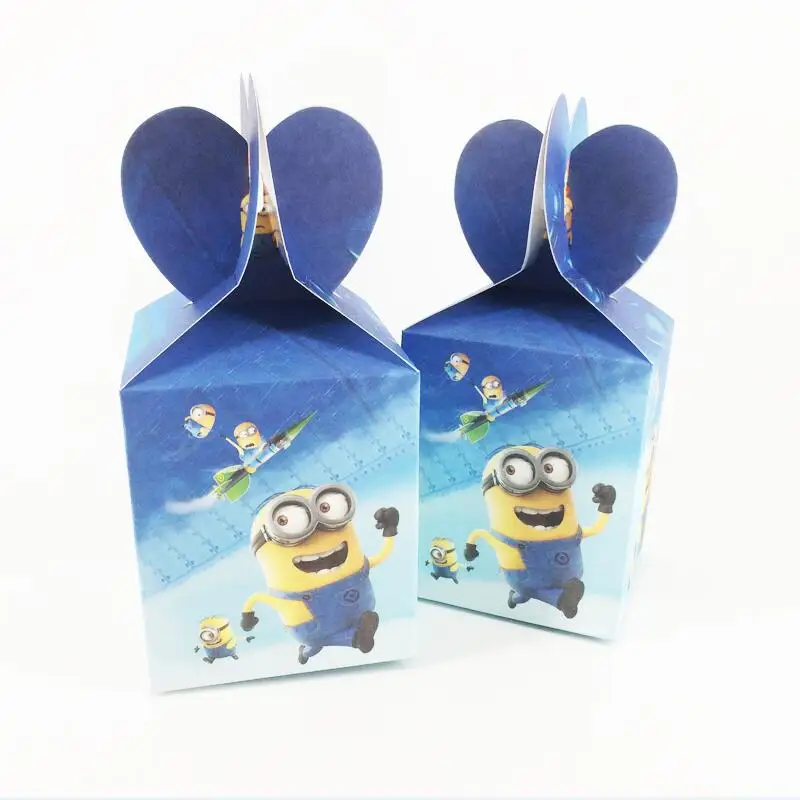 6pcs Minions party Paper Candy Bag Paper Gift Boxes Guest Kids Birthday Party Decorations Baby Shower Event Party Supplies
6pcs Minions party Paper Candy Bag Paper Gift Boxes Guest Kids Birthday Party Decorations Baby Shower Event Party Supplies