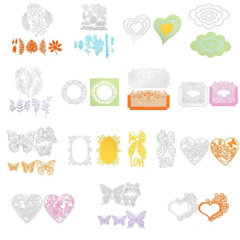 Metal Cutting Dies Stencils for DIY Scrapbooking Album Paper Cards Decorative Crafts Embossing Card Craft Die Cut
Metal Cutting Dies Stencils for DIY Scrapbooking Album Paper Cards Decorative Crafts Embossing Card Craft Die Cut