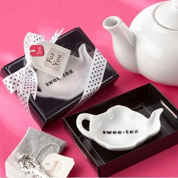 50pcs/lot New arrival wedding supplies wedding gifts and favors for guest ceramic teapot shaped plate candy dish Free shipping 
50pcs/lot New arrival wedding supplies wedding gifts and favors for guest ceramic teapot shaped plate candy dish Free shipping