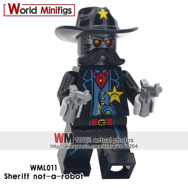 Single Sale Building Blocks Movie Sheriff Not-A-Robot Emmet Wyldstyle RoboSwat Vitruvius Gordon Zala for kids Gift Toys
Single Sale Building Blocks Movie Sheriff Not-A-Robot Emmet Wyldstyle RoboSwat Vitruvius Gordon Zala for kids Gift Toys