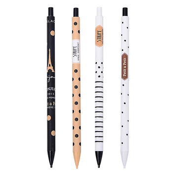 4 pcs/lot Creative Mechanical Pencil Cute Automatic Pen Wave Point Simple Activity Pencil for Kids Writing School Supplies 0.5mm
4 pcs/lot Creative Mechanical Pencil Cute Automatic Pen Wave Point Simple Activity Pencil for Kids Writing School Supplies 0.5mm