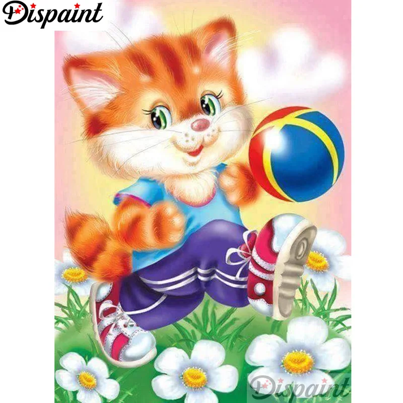 Dispaint Full Square/Round Drill 5D DIY Diamond Painting "Cartoon cat soccer" 3D Embroidery Cross Stitch Home Decor Gift A12481
Dispaint Full Square/Round Drill 5D DIY Diamond Painting "Cartoon cat soccer" 3D Embroidery Cross Stitch Home Decor Gift A12481