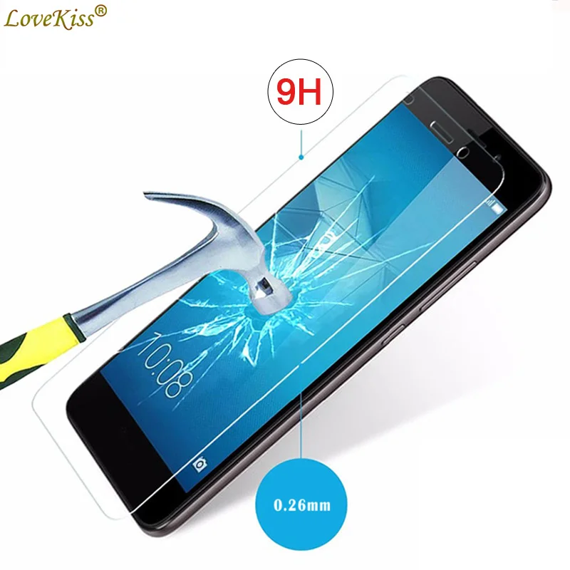 Стекло экрана для Huawei Y3 2017 III Y3III CRO L02 L03 L23 протектор 9H чехол с пленкой из