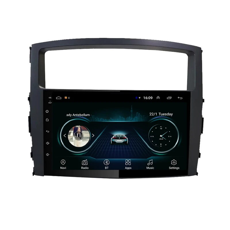 car radio with USB vidio HD1080 front camera free map precise GPS multimedia player for Mitsubishi pajero v97 9"Android 8.1
car radio with USB vidio HD1080 front camera free map precise GPS multimedia player for Mitsubishi pajero v97 9"Android 8.1
