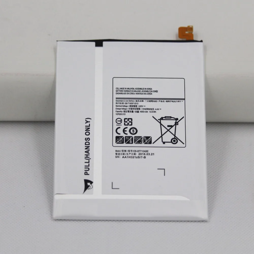 ISUNOO 4000mah Replacement Battery EB-BT710ABE For Samsung Galaxy Tab S2 8.0 T710 T715 T715C SM T713N T719C with repair Tools
ISUNOO 4000mah Replacement Battery EB-BT710ABE For Samsung Galaxy Tab S2 8.0 T710 T715 T715C SM T713N T719C with repair Tools