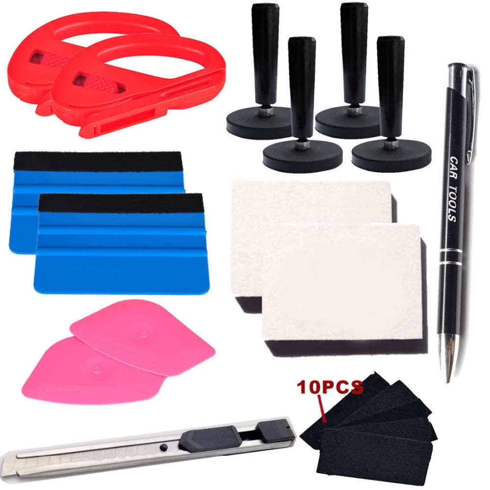 TACARO Car Window Tint Film Stickers Wrap Application Tools Squeegee Scraper Cutter
TACARO Car Window Tint Film Stickers Wrap Application Tools Squeegee Scraper Cutter