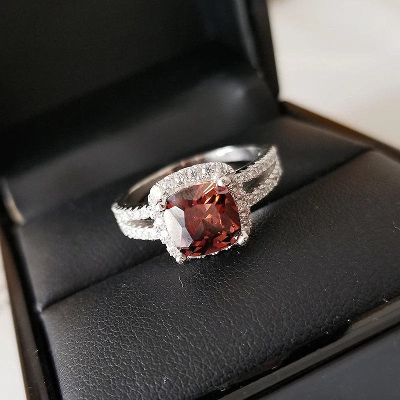brown color 925 Sterling Silver engagement wedding promise Ring for Women fashion finger original design Jewelry R1507-Brown
brown color 925 Sterling Silver engagement wedding promise Ring for Women fashion finger original design Jewelry R1507-Brown