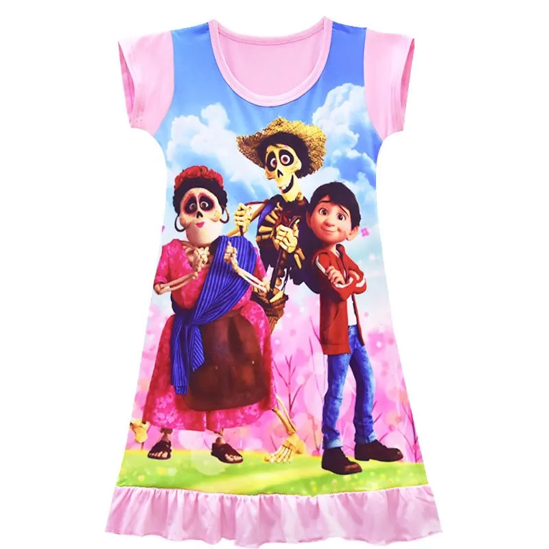 Movie COCO Children Cosplay Costume Baby Girl Flower Dresses Kids Birthday Gift Bowknot Nightgown Vestidos 2-10Y Sleepwear
Movie COCO Children Cosplay Costume Baby Girl Flower Dresses Kids Birthday Gift Bowknot Nightgown Vestidos 2-10Y Sleepwear