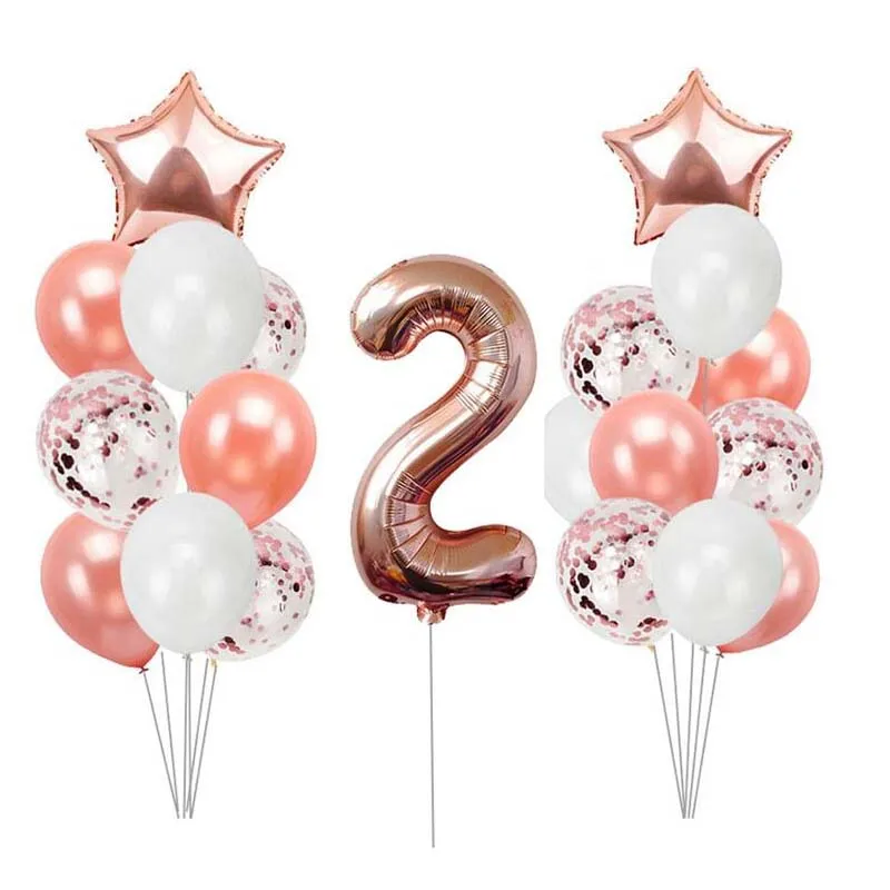 Rose Gold Happy Birthday Party Star Foil Latex Balloons Decorations Kids Decor Gold Ballon Helium Balon 1st 2 18 21 30 40 50
Rose Gold Happy Birthday Party Star Foil Latex Balloons Decorations Kids Decor Gold Ballon Helium Balon 1st 2 18 21 30 40 50
