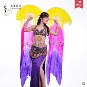 Belly dance accessories colors silk 1.8M belly dance fan for women belly dance accessories fan 1pair
Belly dance accessories colors silk 1.8M belly dance fan for women belly dance accessories fan 1pair