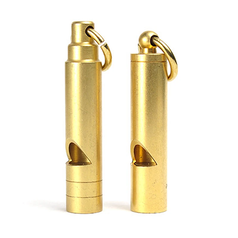 H921 Retro Brass Whistle Whisper Outdoors Surge Trainer Referee Key Chain Pendant Outdoor Equipment EDC | Спорт и развлечения
