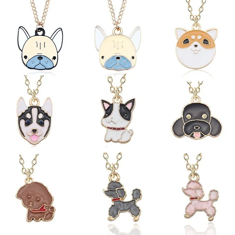 Cartoon Dog Pendant Necklace Cute Animal Necklace For Women Chihuahua Shar Pei Gold Chain Kawaii Girl's Kids Jewelry Xmas Gift
Cartoon Dog Pendant Necklace Cute Animal Necklace For Women Chihuahua Shar Pei Gold Chain Kawaii Girl's Kids Jewelry Xmas Gift