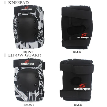 2018 Elbow guard Knee-pad Children Adult Outdoor Sports Ski Skate Snowboarding Roller Protector Protective Black White
2018 Elbow guard Knee-pad Children Adult Outdoor Sports Ski Skate Snowboarding Roller Protector Protective Black White