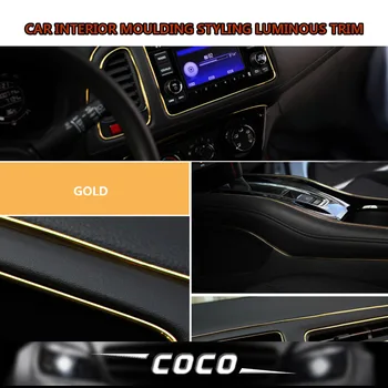 800cm 315" Car Interior Styling DIY Grille Vent Rim Moulding Decoration Trim Strip Decorative Luminous Gold Line Fast Install
800cm 315" Car Interior Styling DIY Grille Vent Rim Moulding Decoration Trim Strip Decorative Luminous Gold Line Fast Install