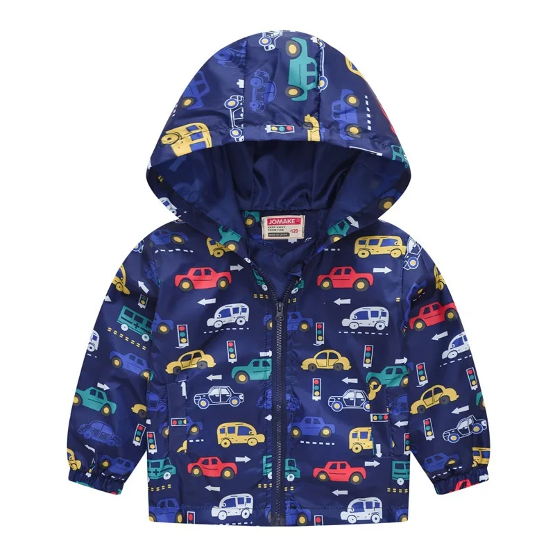 COOTELILI Baby Clothes Clothing Dinosaur Cat Kids Boys Jacket Coat Autumn Hooded Outerwear Coats Windbreaker Jacket For Girls (13)