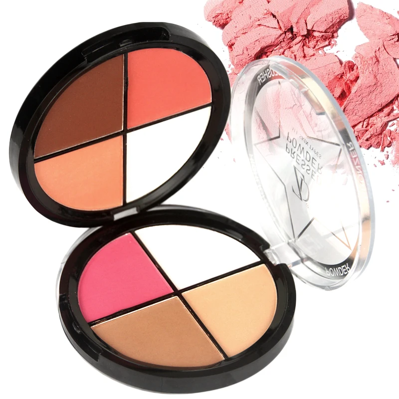 ZD 1Pc Face Pressed Powder Makeup 4 Colors Contour Bronzer Blusher Palette Oil Control Brighten Highlighter Cosmetics F2055
ZD 1Pc Face Pressed Powder Makeup 4 Colors Contour Bronzer Blusher Palette Oil Control Brighten Highlighter Cosmetics F2055