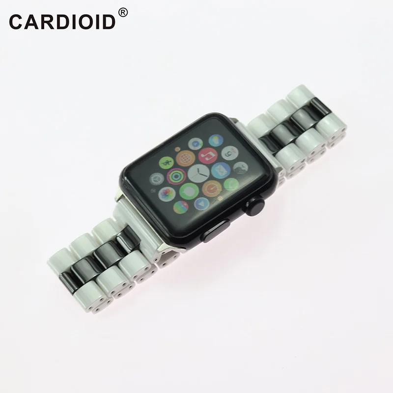 New Design Elegant 22mm Ceramic Watchband For 38/40/42/44mm Apple Watch Bands Unbreak Quality Smooth Watch Strap For Galaxy 
New Design Elegant 22mm Ceramic Watchband For 38/40/42/44mm Apple Watch Bands Unbreak Quality Smooth Watch Strap For Galaxy