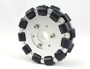 Robocon Robocup-14075 Wheel of 5-inch 127mm Dual Aluminum Omnidirectional Wheel Robot Competition
Robocon Robocup-14075 Wheel of 5-inch 127mm Dual Aluminum Omnidirectional Wheel Robot Competition
