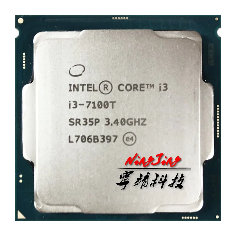 Четырехъядерный процессор Intel Core i3 7100T 3 4 ГГц двухъядерный с четырехъядерным