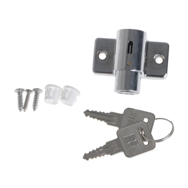 Image Zinc Sliding Window Patio Screw Door Locking Pin Push Child Safety Lock L15
