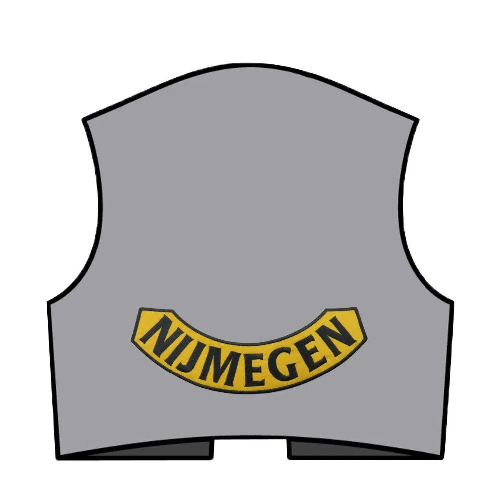 Nijmegen patch embroidery iron on custom patches applique for jacket rocker funk cool stickers free shipping (4)
