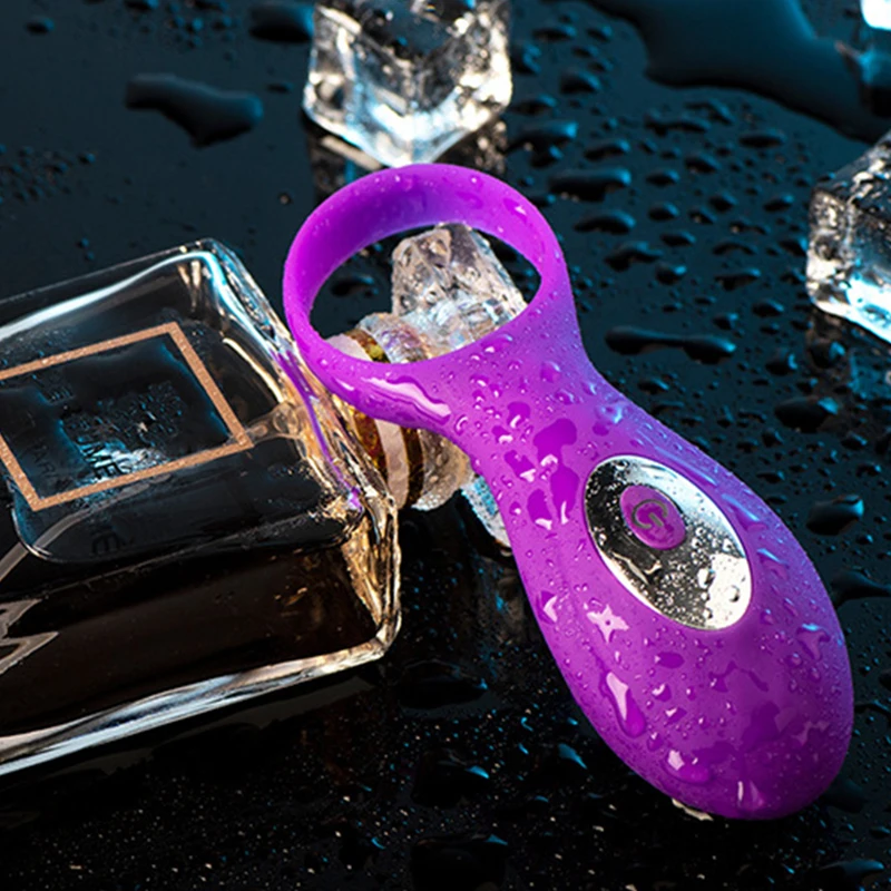 7 Speed Vibrating Cock Ring,Delay Premature Ejaculation Penis Rings Vibrator,Adult Sex Toys For Men,Vibrating Egg Pleasure rings