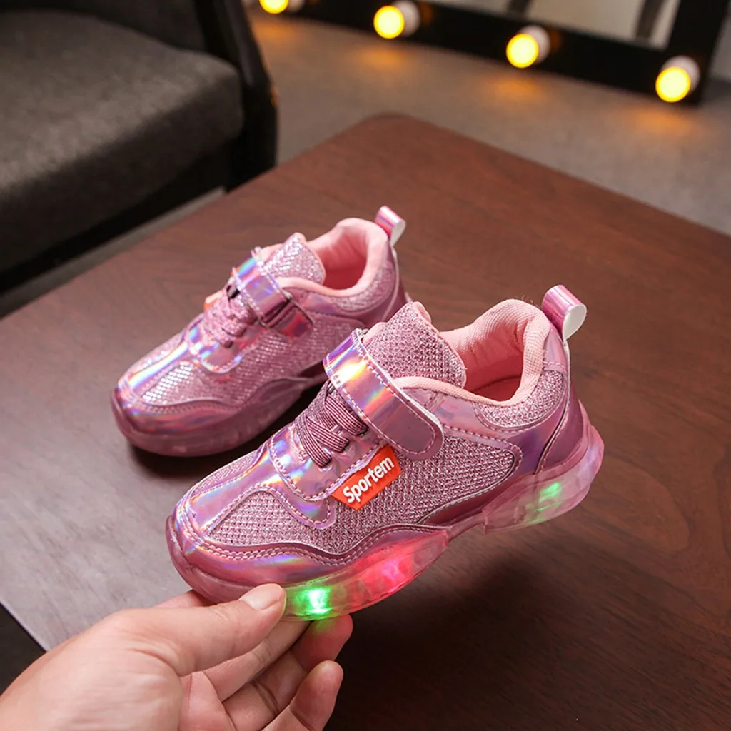 Toddler Girl Shoes Kid Baby Girls Boys Letter LED Shoes Luminous Sport Run Kids Sneakers Casual Children Shoes Zapatos De Nina
Toddler Girl Shoes Kid Baby Girls Boys Letter LED Shoes Luminous Sport Run Kids Sneakers Casual Children Shoes Zapatos De Nina