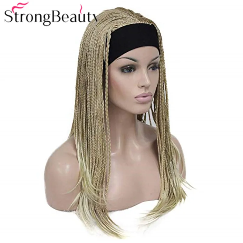 StrongBeauty Synthetic Women Long Wigs Braiding Crochet Hair With Headband Half Wig
StrongBeauty Synthetic Women Long Wigs Braiding Crochet Hair With Headband Half Wig