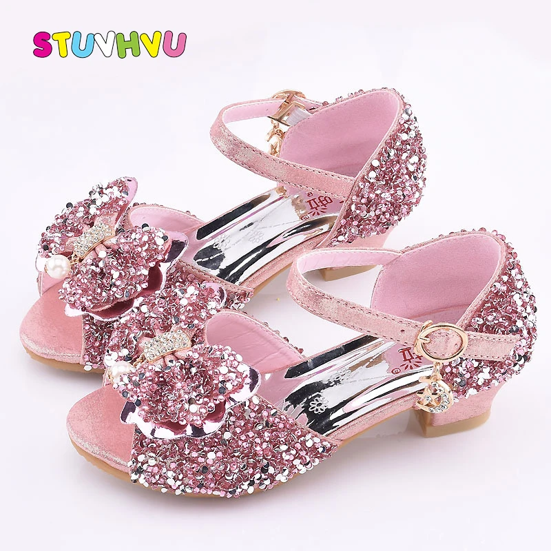Girls Sandals High Heels Children's Princess Shoes 2019 New Summer Sequin Leather Girl Shoes Crystal Performance Kids Sandals
Girls Sandals High Heels Children's Princess Shoes 2019 New Summer Sequin Leather Girl Shoes Crystal Performance Kids Sandals